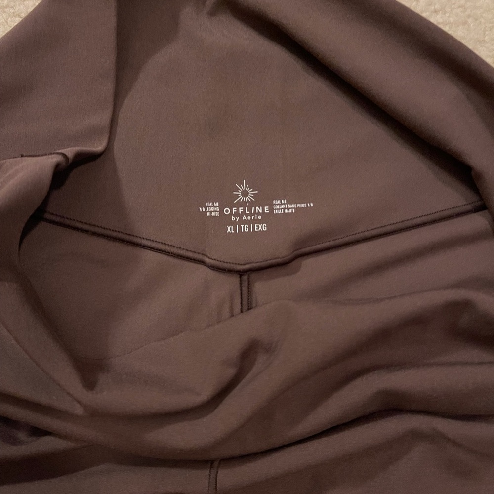 brown aerie legging